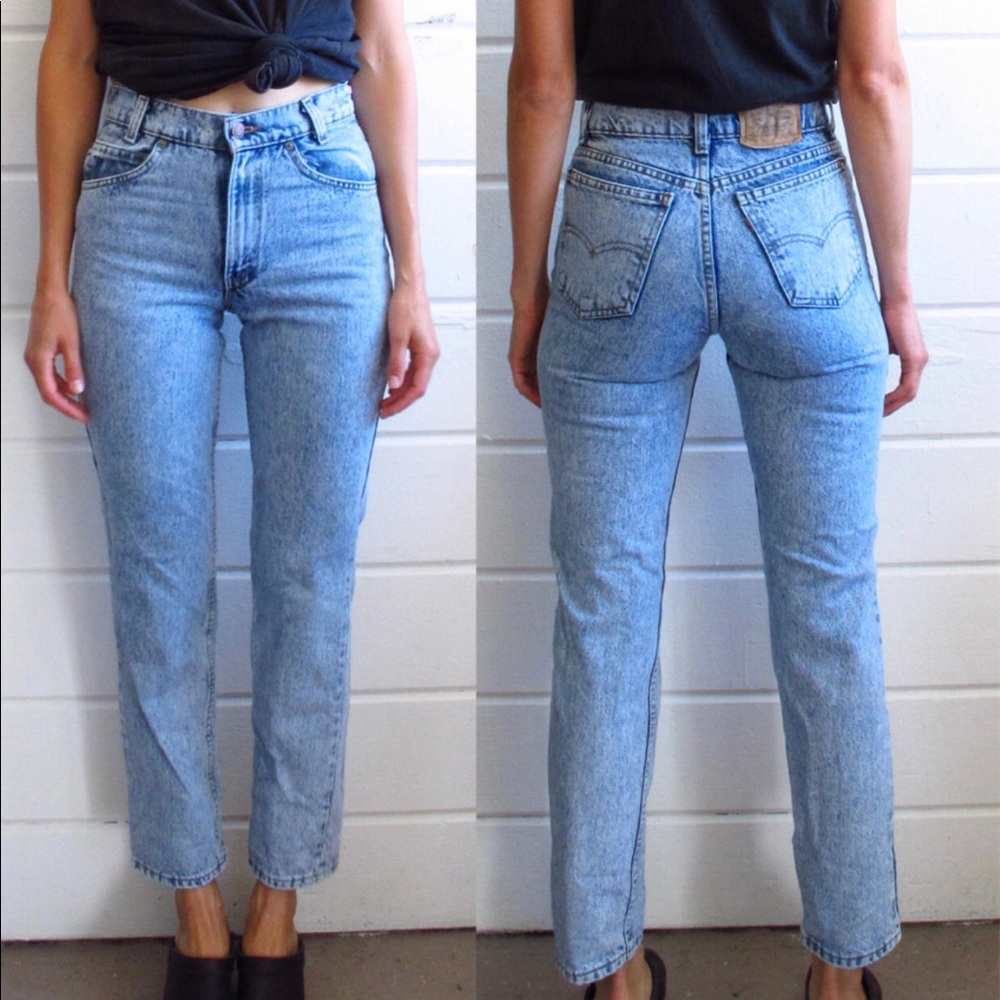 Levi’s vintage high waisted jeans💘